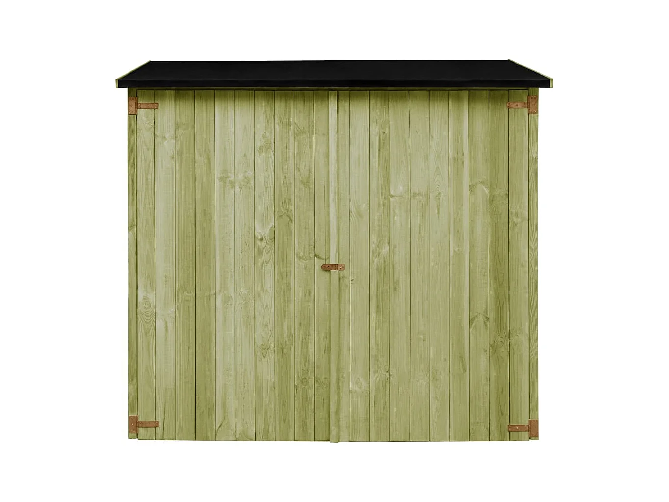 Abri à outils de jardin Pinède imprégnée 182x76x175