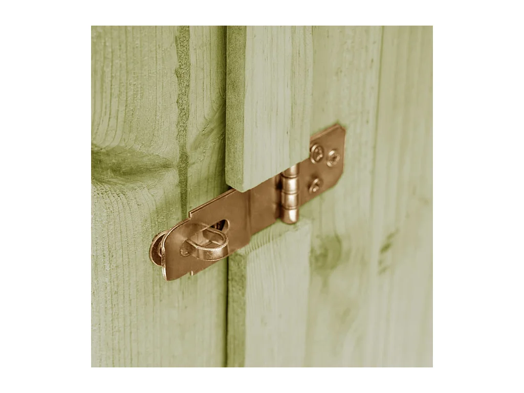 Abri à outils de jardin Pinède imprégnée 182x76x175