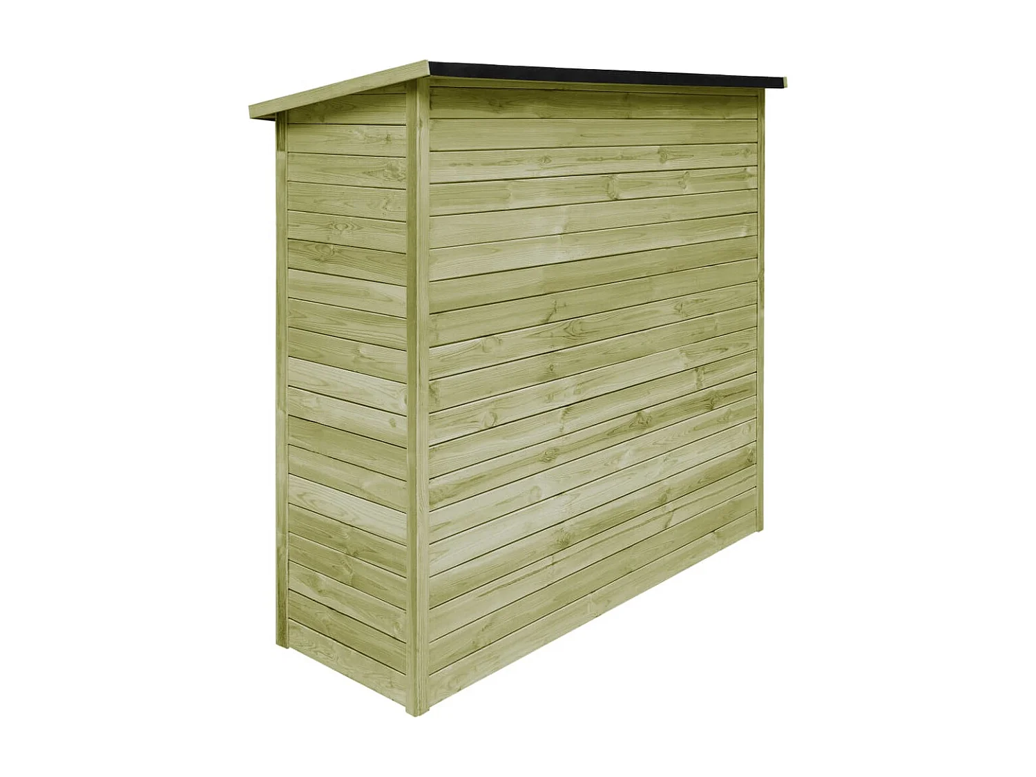 Abri à outils de jardin Pinède imprégnée 182x76x175
