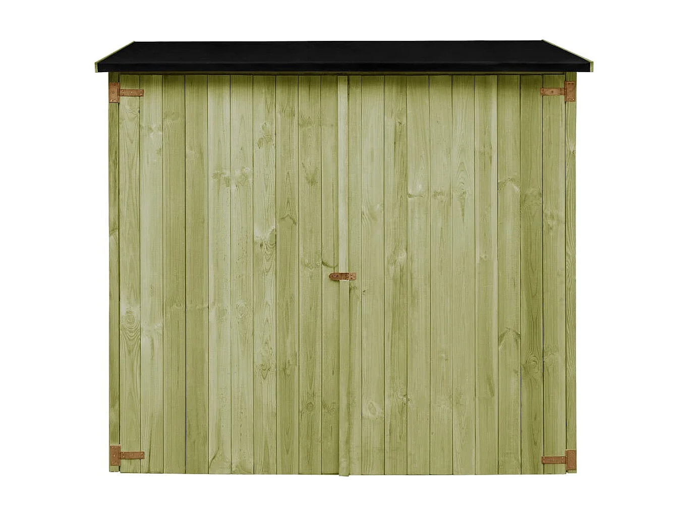 Abri à outils de jardin Pinède imprégnée 182x76x175