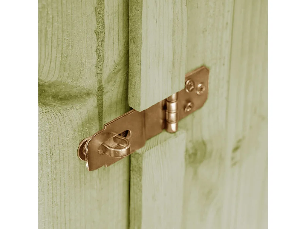 Abri à outils de jardin Pinède imprégnée 182x76x175