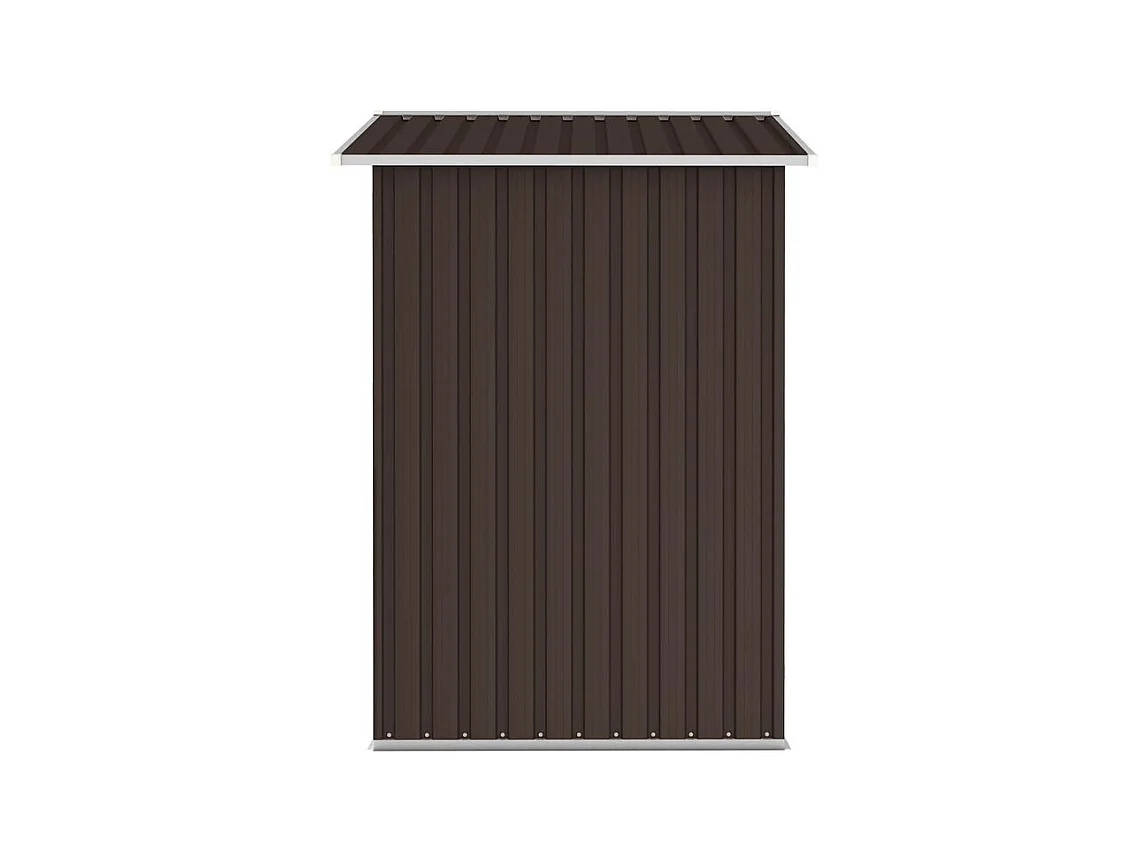 Abri de jardin Marron 205x129x183 Acier galvanisé