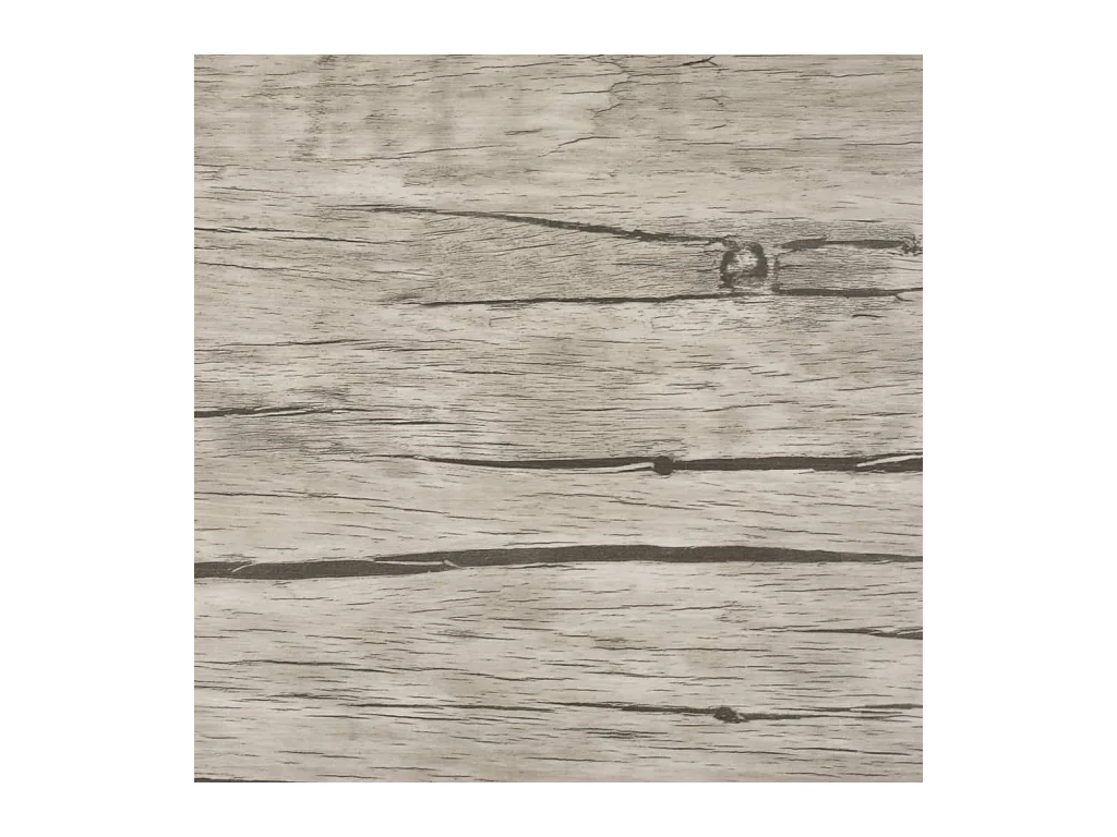 Planche de plancher PVC 5,26 m² 2 mm Couleur de chêne délavé