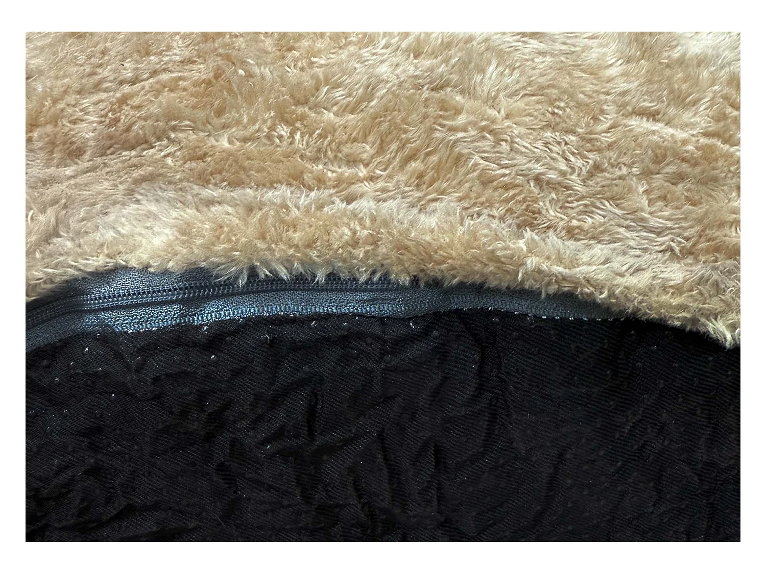 Puff Sillon 1 Plaza Acolchado, Gris