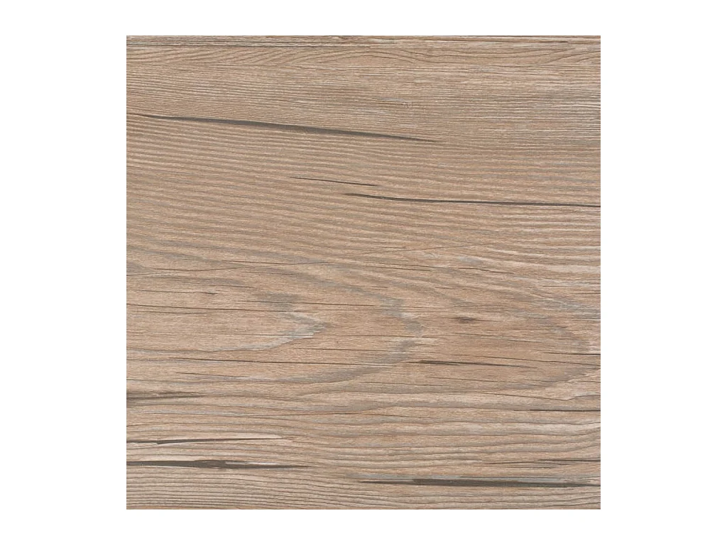 Planche de plancher PVC autoadhésif 5,02 m² 2 mm Marron chêne