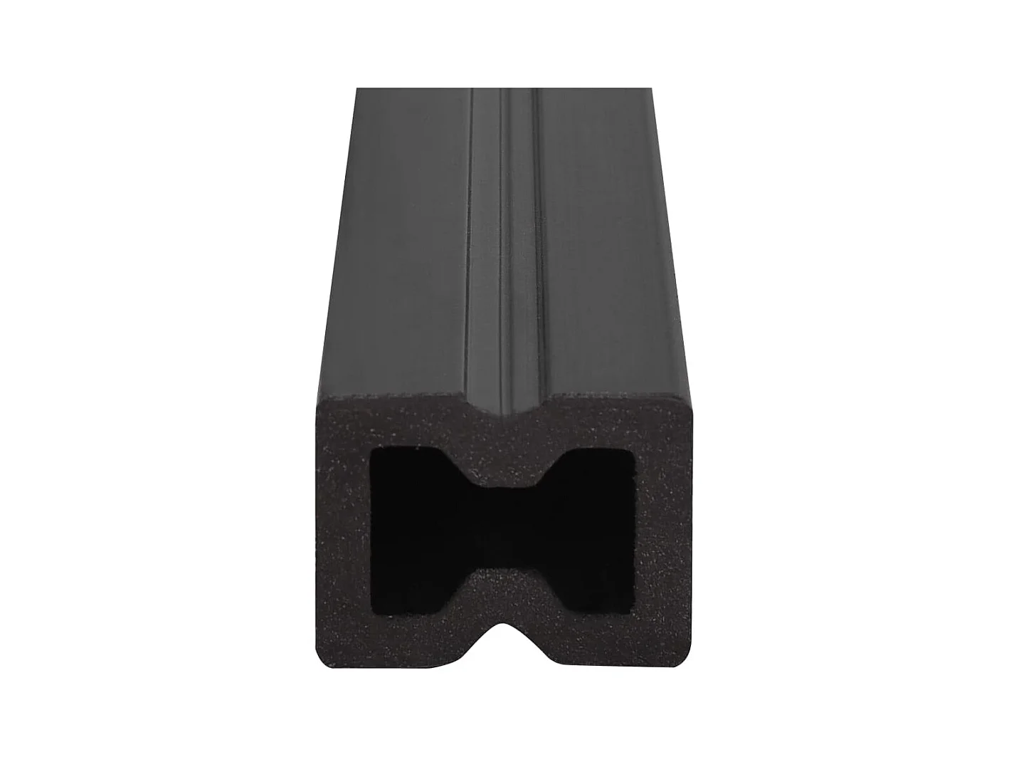 Panneaux de terrasse et accessoires WPC Marron-gris 16 m² 2,2 m