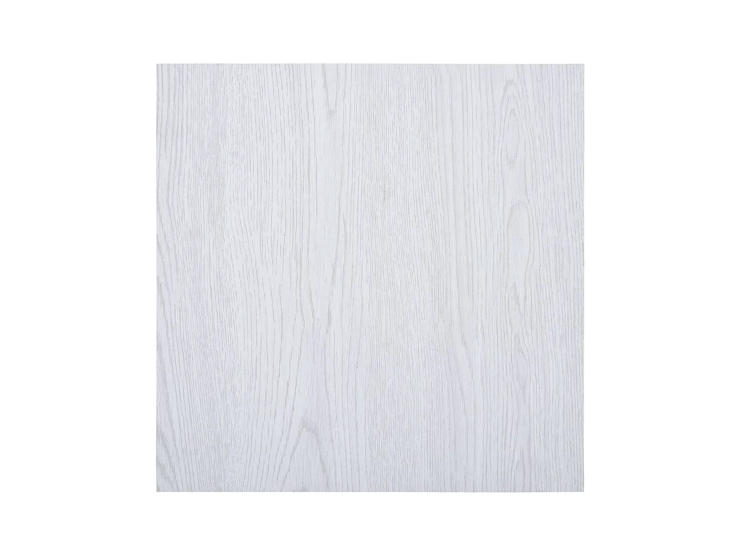 Planches de plancher autoadhésives 5,11 m² PVC Blanc