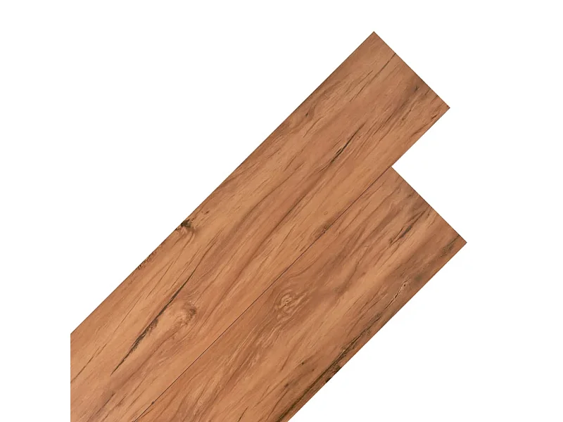 Planche de plancher PVC 5,26 m² 2 mm Orme naturel
