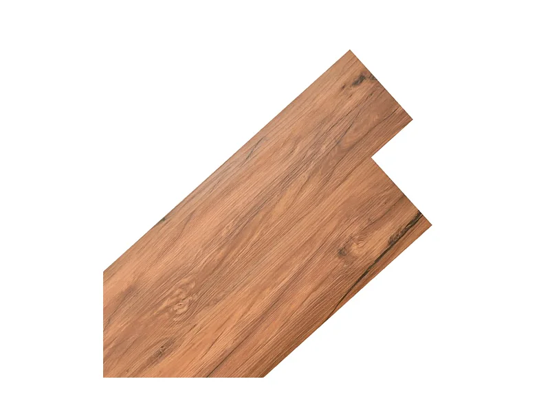 Planche de plancher PVC autoadhésif 5,02 m² 2 mm Orme naturel