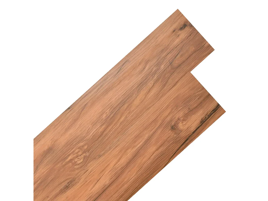 Planche de plancher PVC autoadhésif 5,02 m² 2 mm Orme naturel
