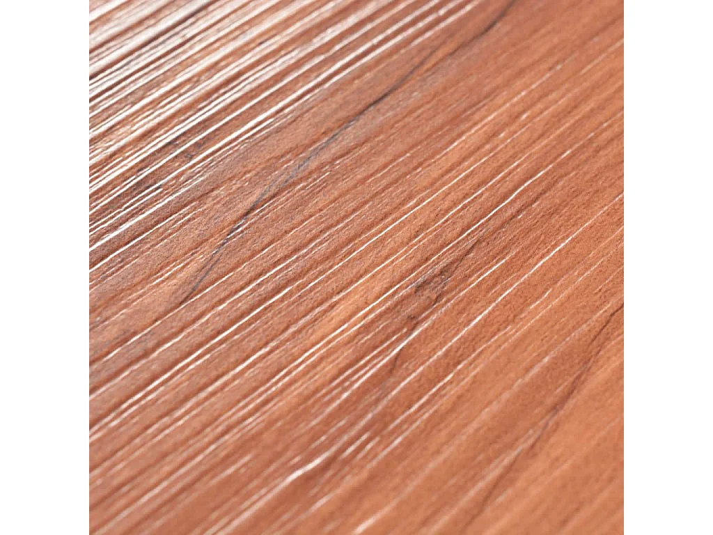 Planche de plancher PVC autoadhésif 5,02 m² 2 mm Orme naturel