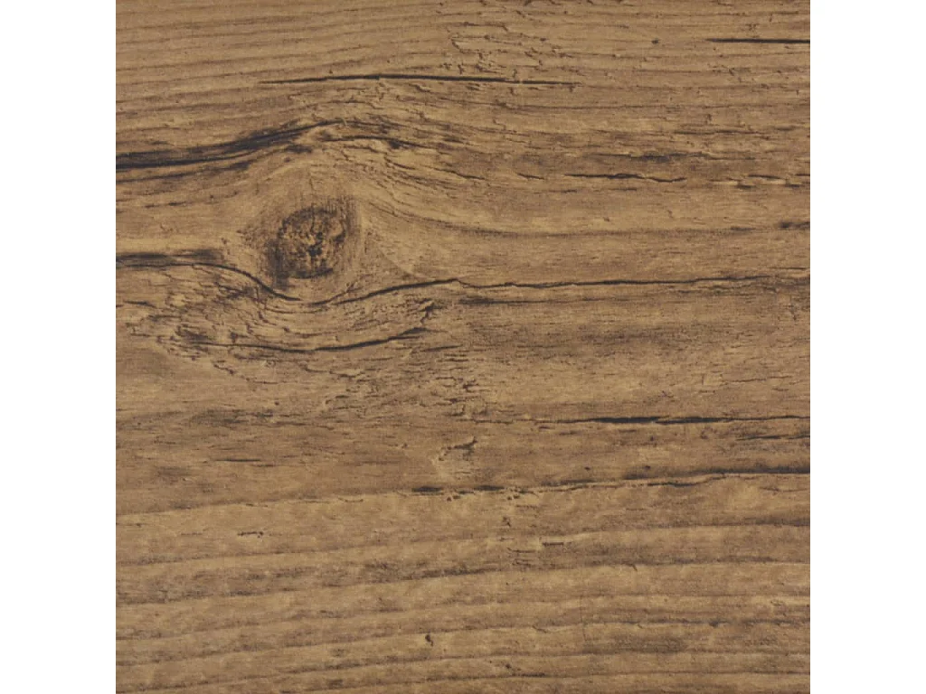 Planche de plancher PVC autoadhésif 5,02 m² 2 mm Marron noyer