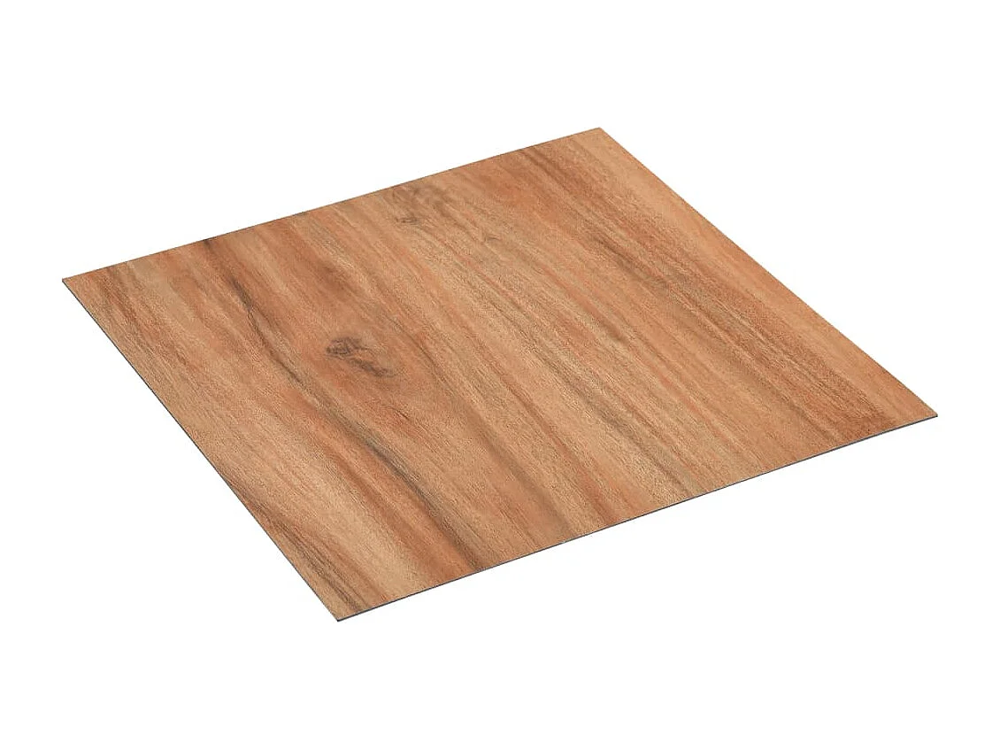 Planches de plancher autoadhésives 20 pcs PVC 1,86m² Bois clair