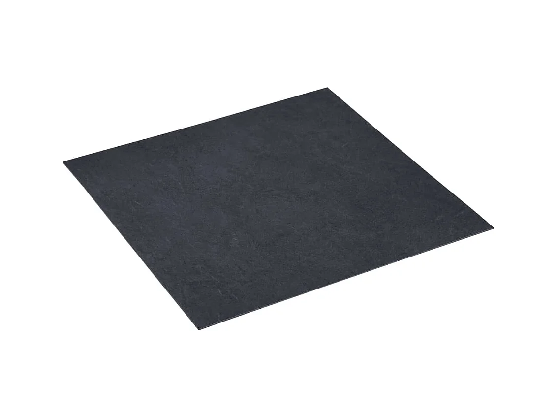 Planches plancher autoadhésives 20 pcs PVC 1,86 m² Marbre noir 2