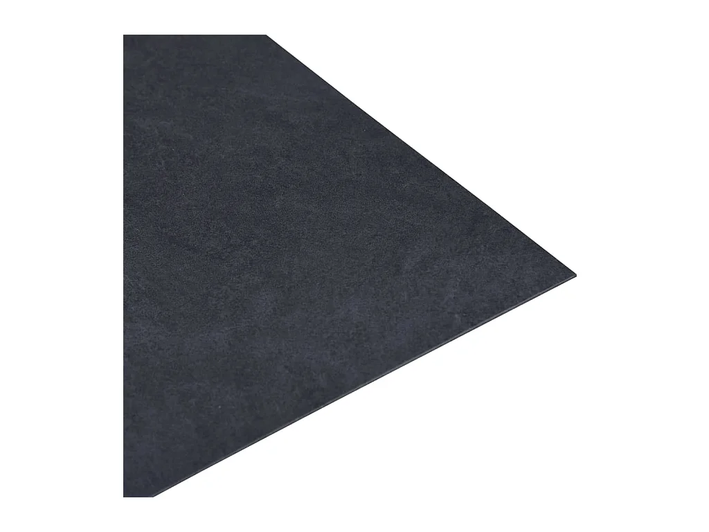 Planches plancher autoadhésives 20 pcs PVC 1,86 m² Marbre noir 2