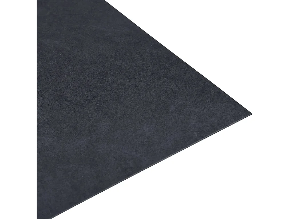 Planches plancher autoadhésives 20 pcs PVC 1,86 m² Marbre noir 2
