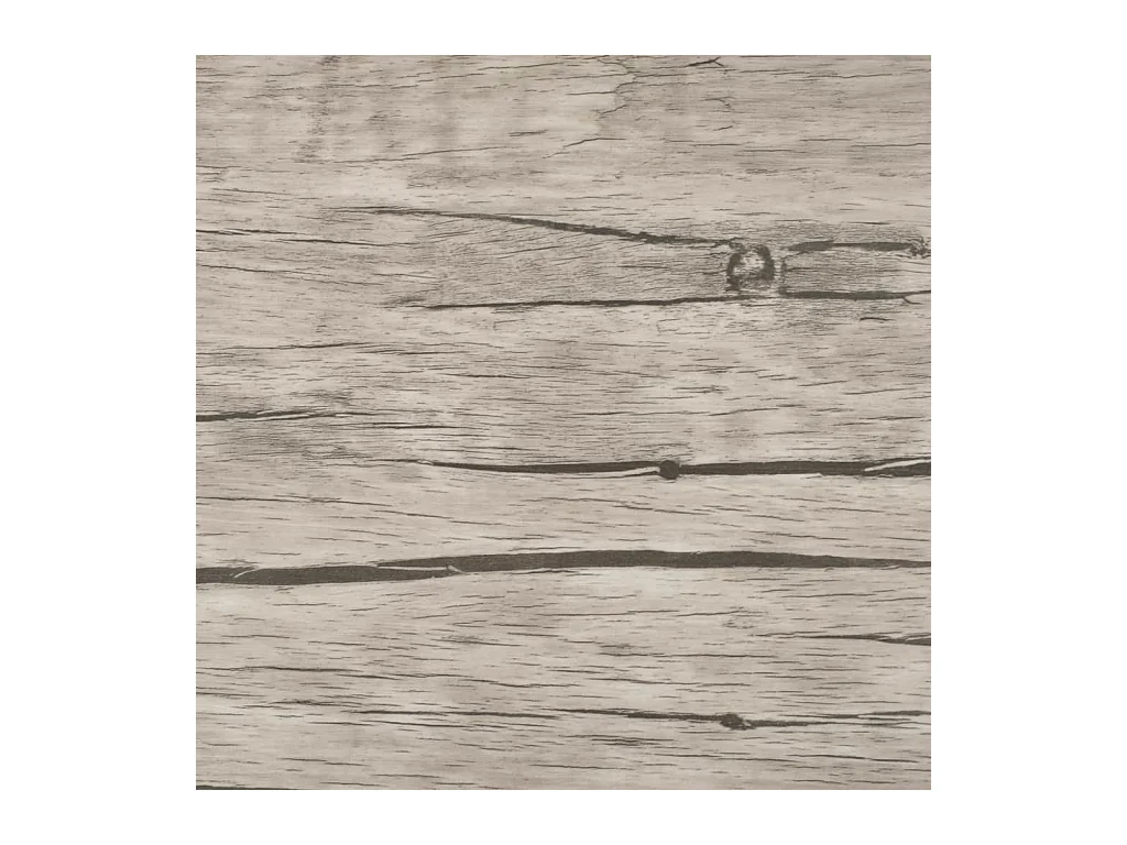 Planche de plancher PVC autoadhésif 5,02 m² 2 mm Chêne délavé