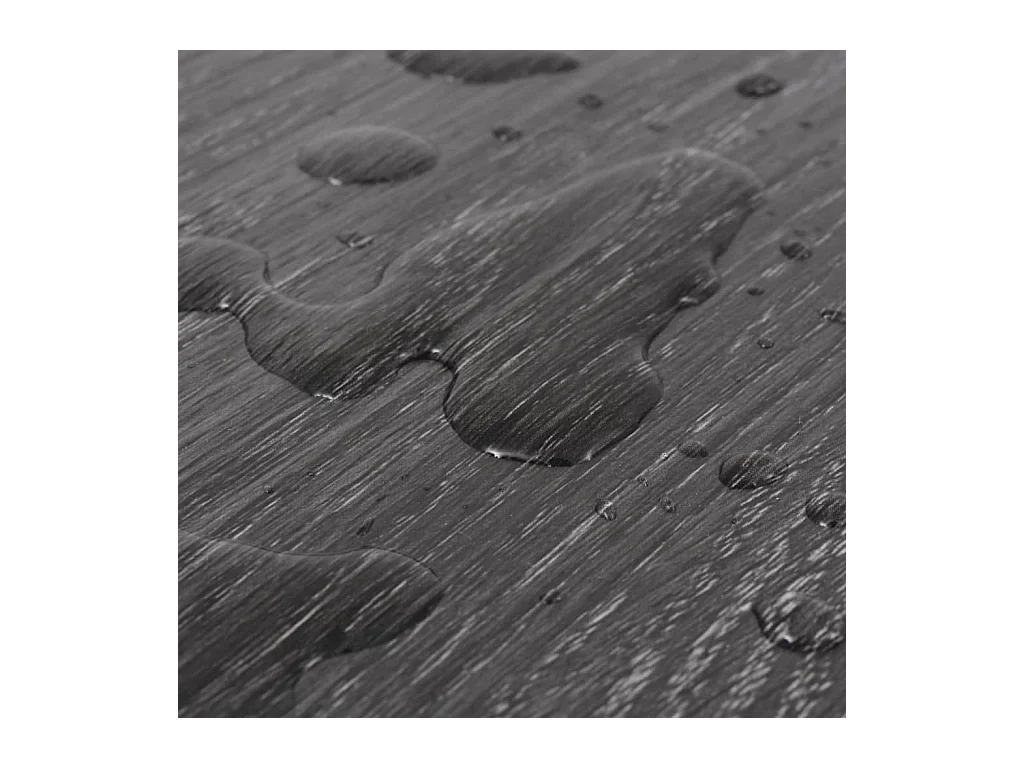 Planche de plancher PVC 5,26 m² 2 mm Noir et blanc