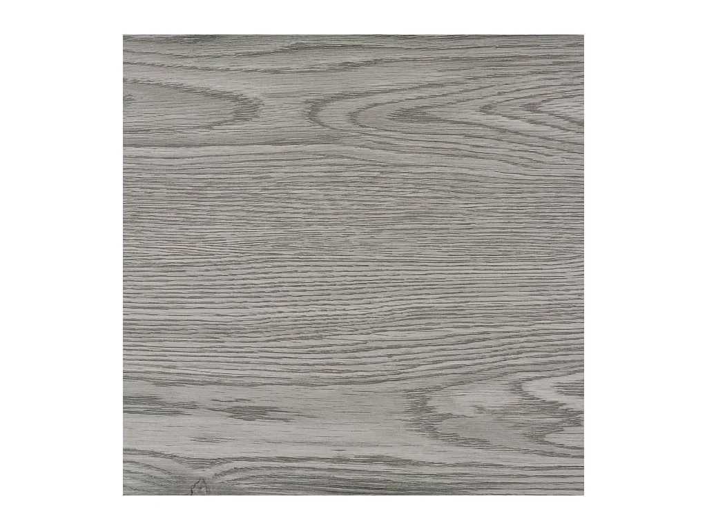 Planche de plancher PVC autoadhésif 5,02 m² 2 mm Gris foncé