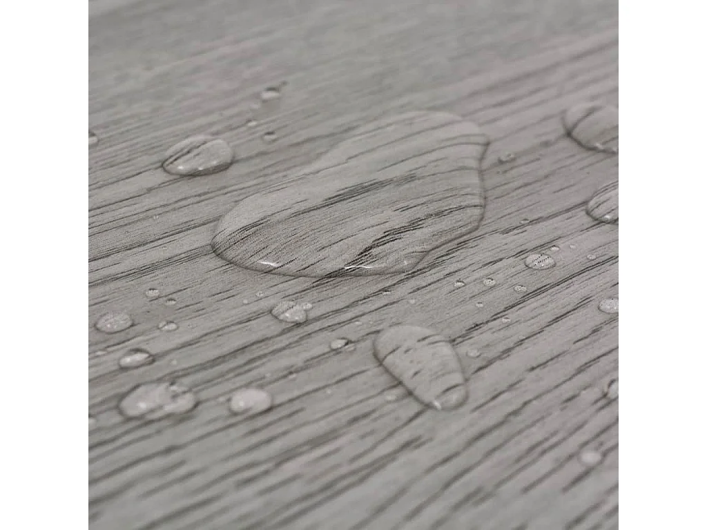 Planche de plancher PVC autoadhésif 5,02 m² 2 mm Gris foncé