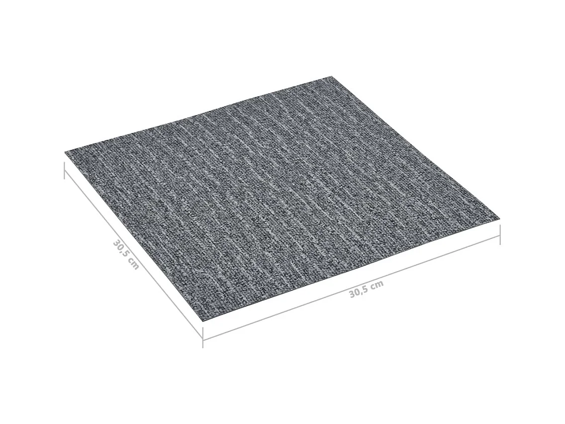 Planches de plancher autoadhésives 20 pcs PVC 1,86 m² Gris 5