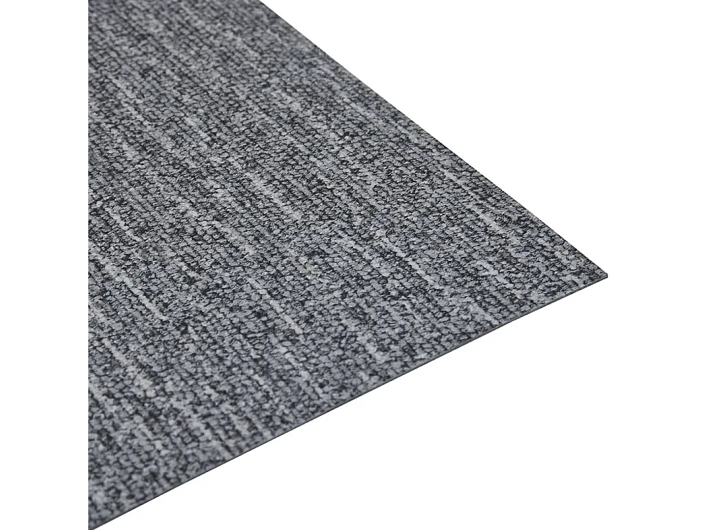 Planches de plancher autoadhésives 20 pcs PVC 1,86 m² Gris 5