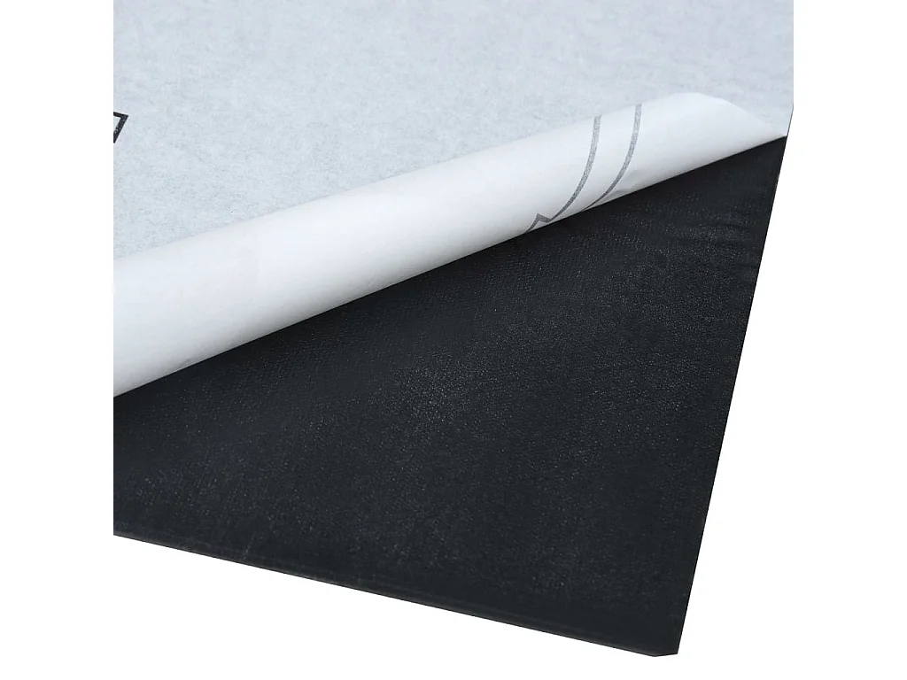 Planches de plancher autoadhésives 5,11 m² PVC Marron clair