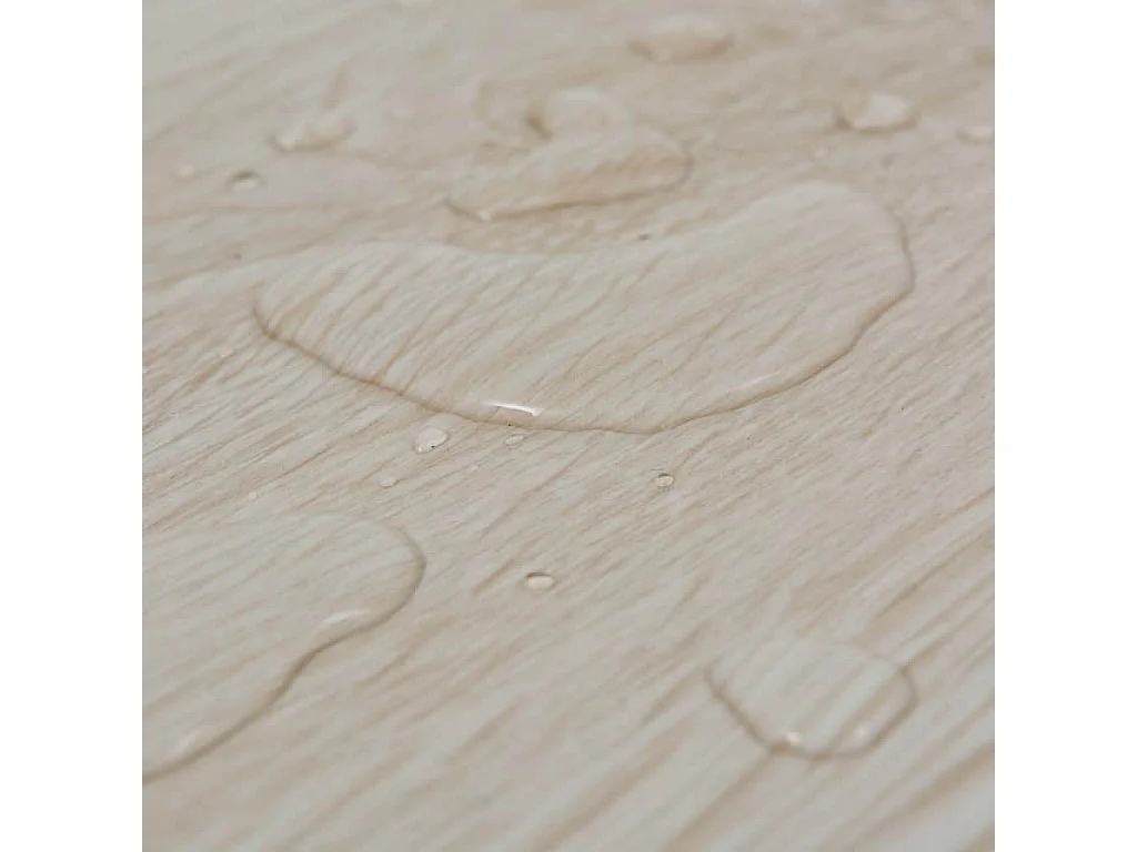 Planche de plancher PVC 5,26 m² 2 mm Couleur de chêne blanc