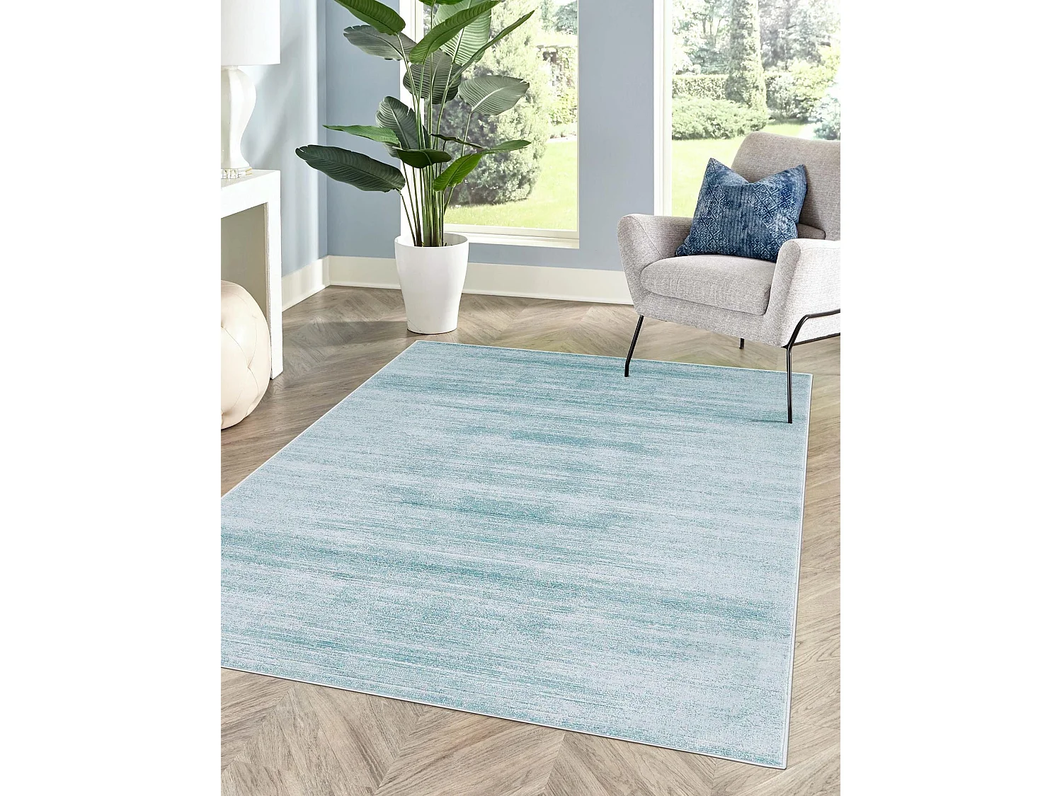 Teppich 155x245 Türkis Bellevue