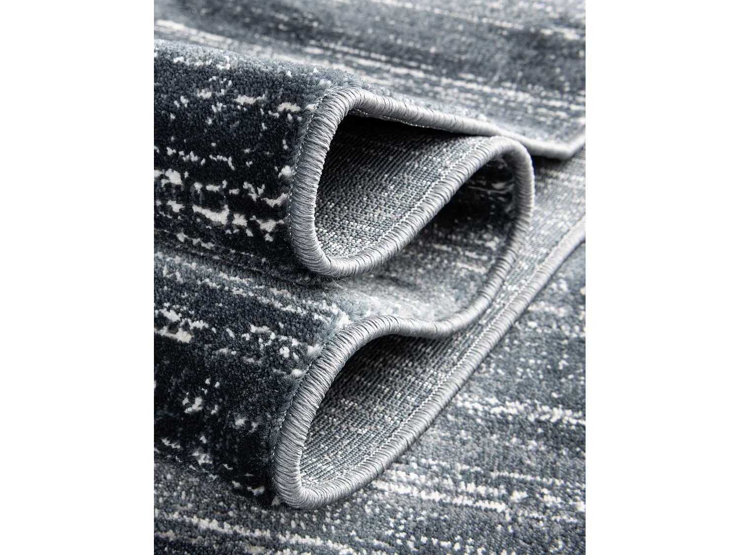 Tappeto 160x160 Blu scuro Bellevue