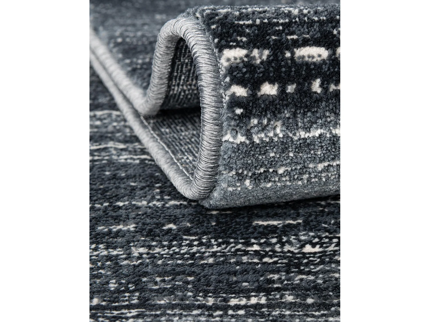 Tappeto 160x160 Blu scuro Bellevue