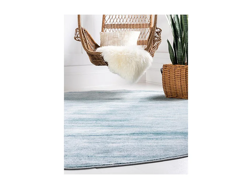 Tapis 245x245 Turquoise Bellevue