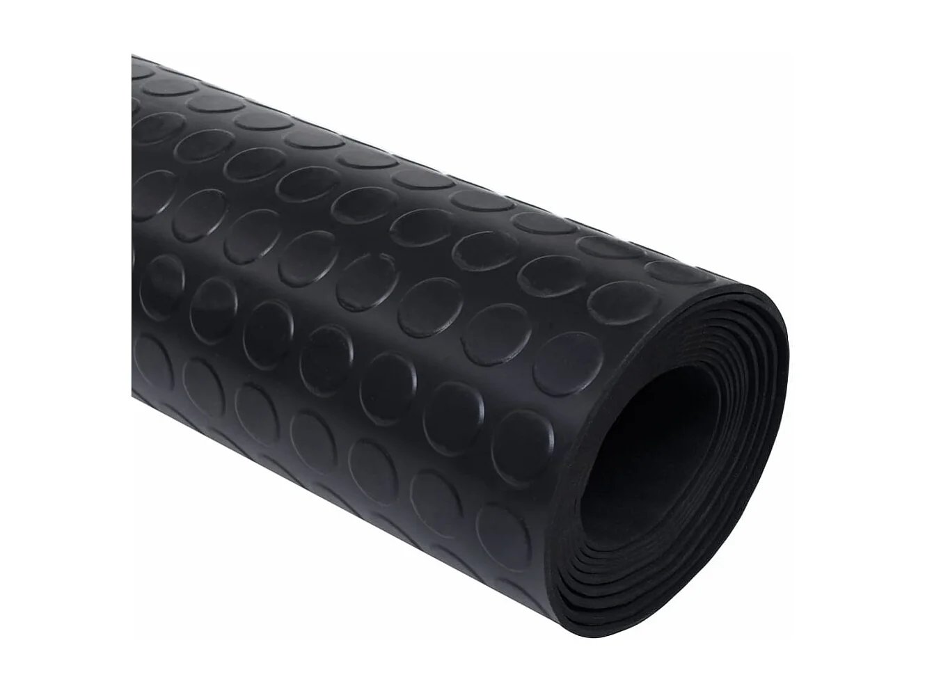 Tapis en caoutchouc antidérapant 1,5x4 m 3 mm Point