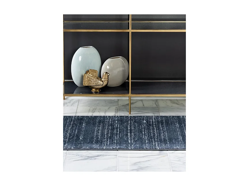 Tapis 80x245 Bleu foncé Bellevue