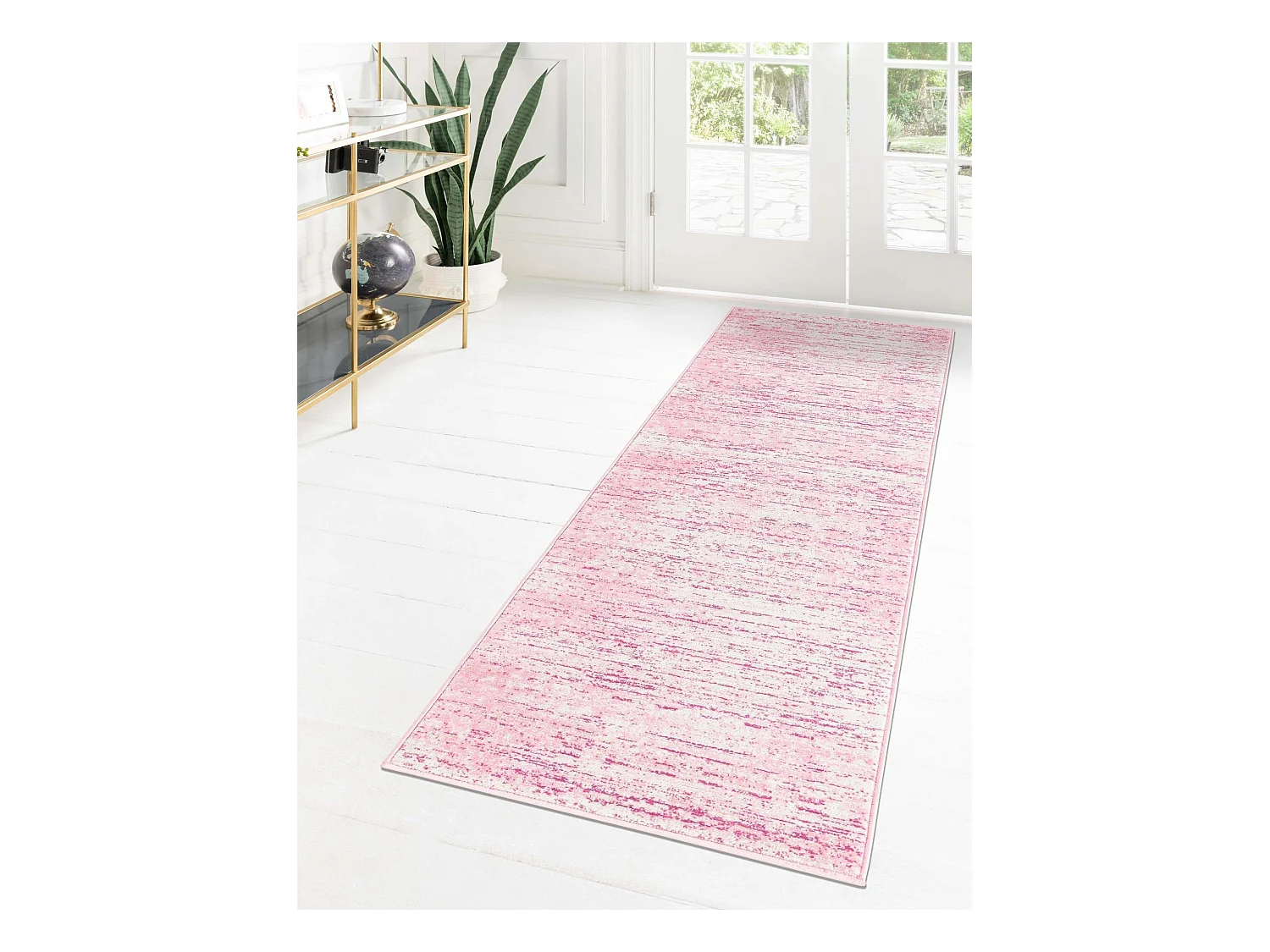 Tapis 66x183 Rose Bellevue