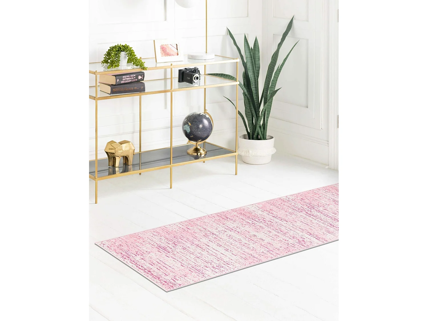 Teppich 66x183 Rosa Bellevue