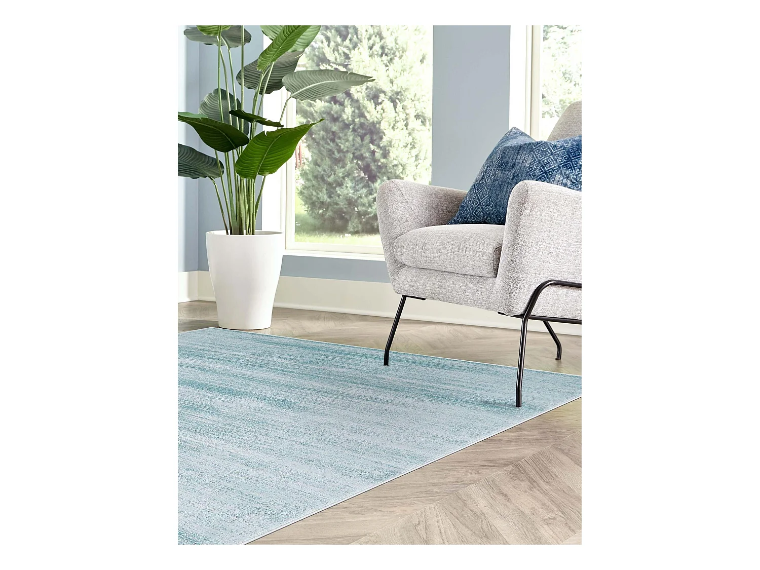 Tapis 245x305 Turquoise Bellevue