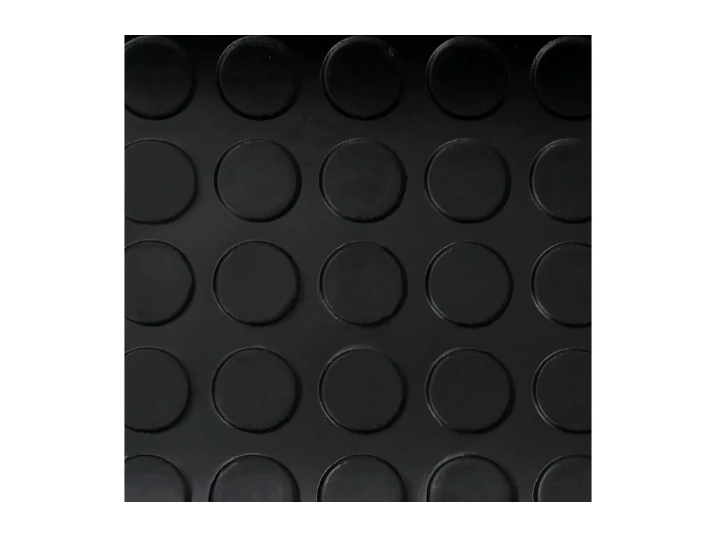 Tapis en caoutchouc antidérapant avec points 2 x 1 m