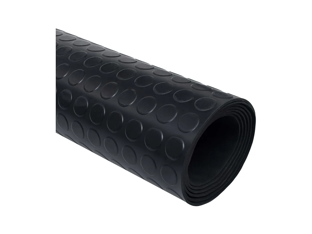 Tapis en caoutchouc antidérapant avec points 2 x 1 m