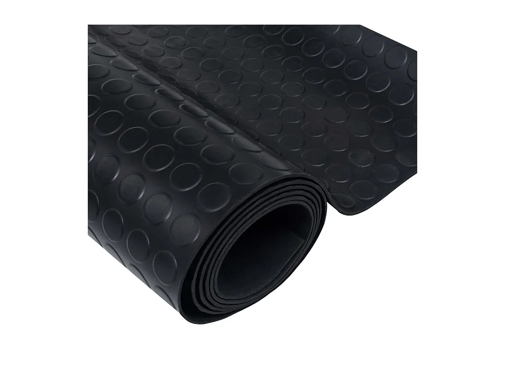 Tapis en caoutchouc antidérapant avec points 2 x 1 m