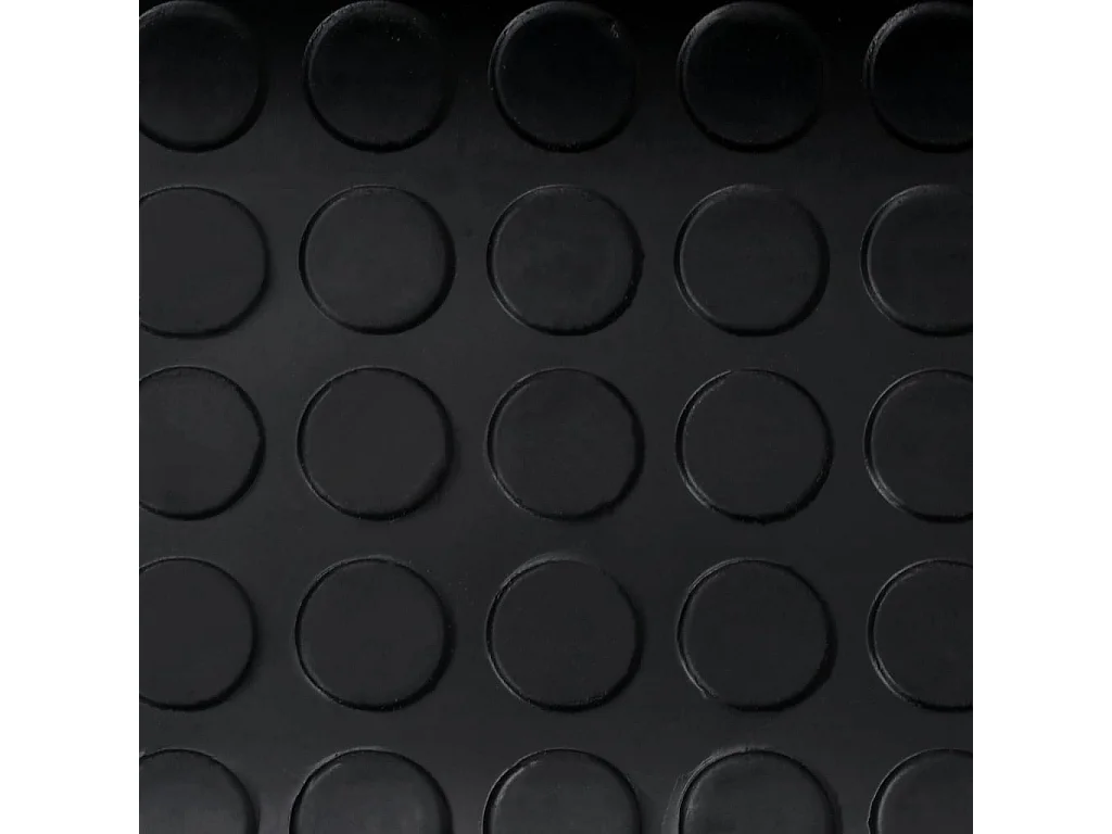 Tapis en caoutchouc antidérapant avec points 2 x 1 m