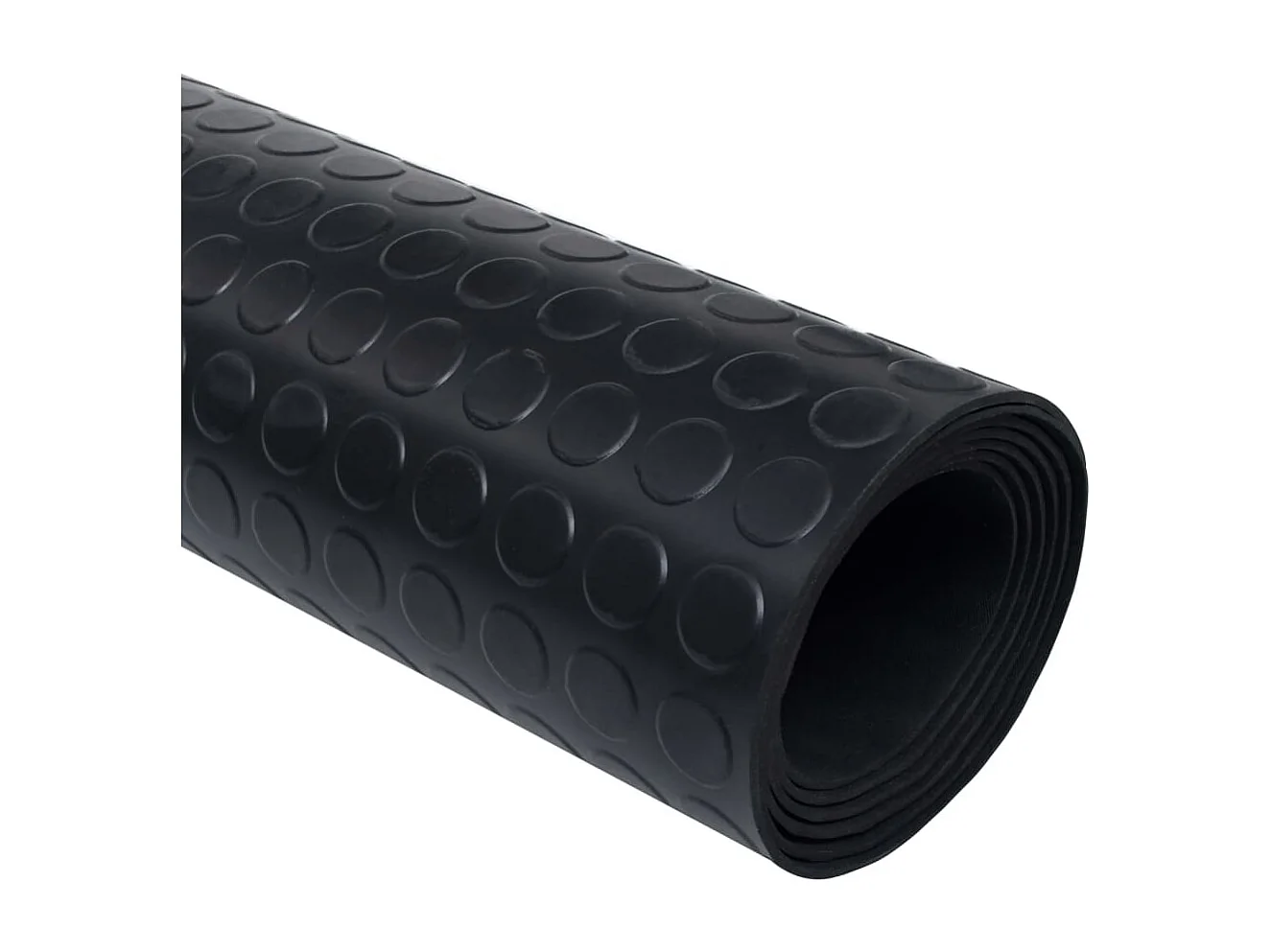 Tapis en caoutchouc antidérapant avec points 2 x 1 m