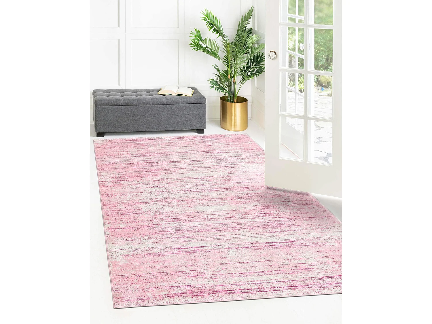 Teppich 125x185 Rosa Bellevue