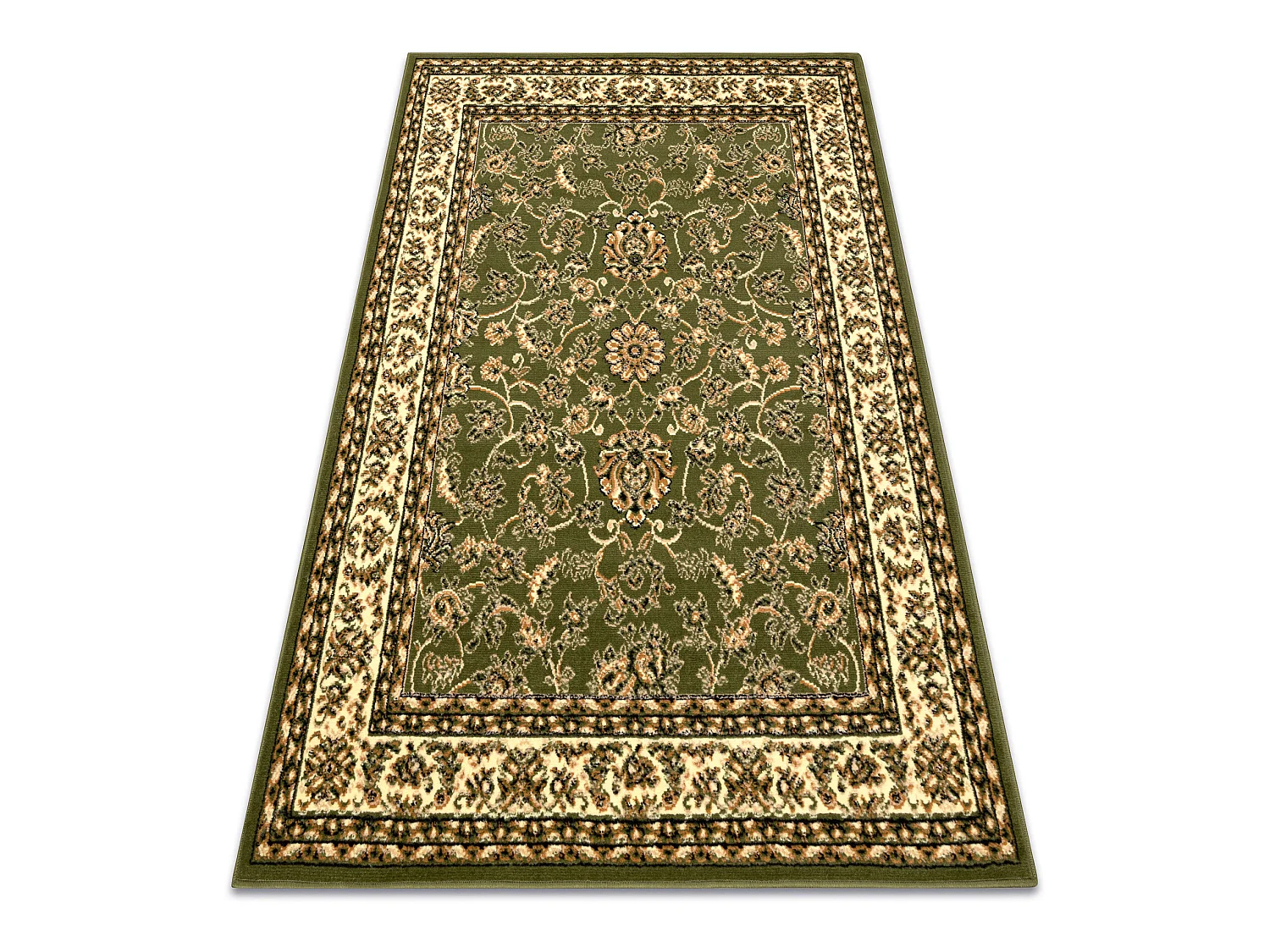 Alfombra BCF Morad KLASYK clásico - verde oliva 200x300 cm