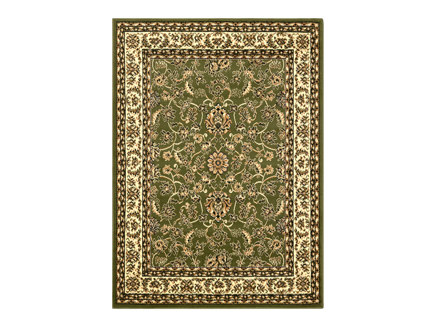 Alfombra BCF Morad KLASYK clásico - verde oliva 200x300 cm