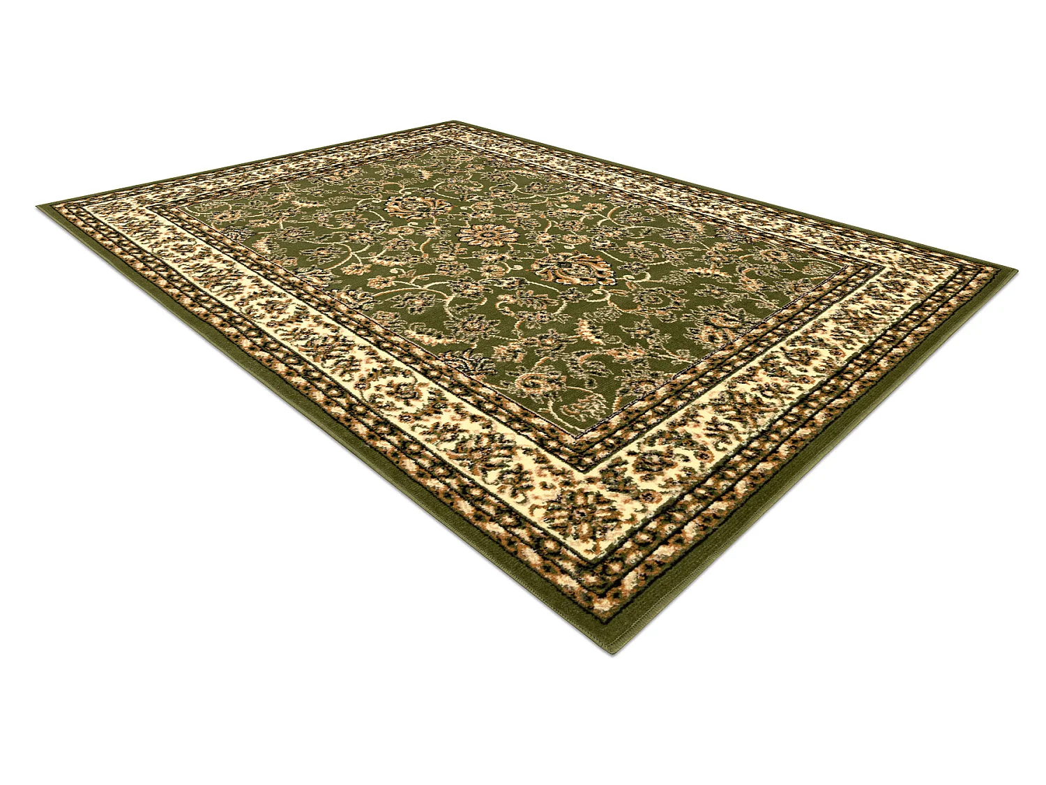 BCF Tapis Morad KLASYK classique - olive verte 140x200 cm