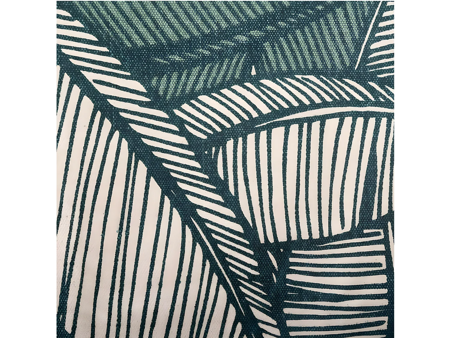 Tapis décoratif en Coton Vert Jungle 120 x 170 cm