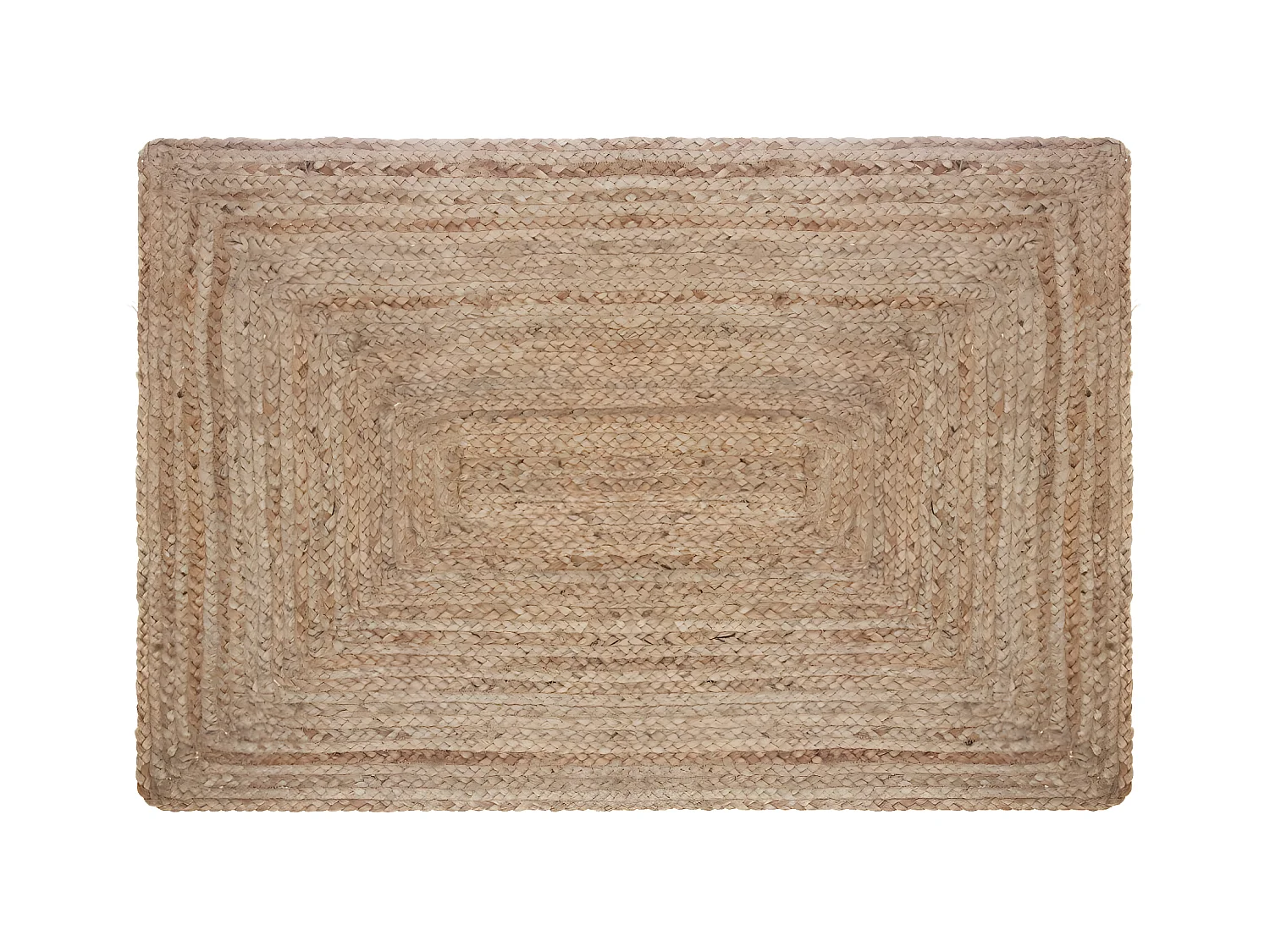 Tapis décoratif en Jute naturel 60 x 90 cm
