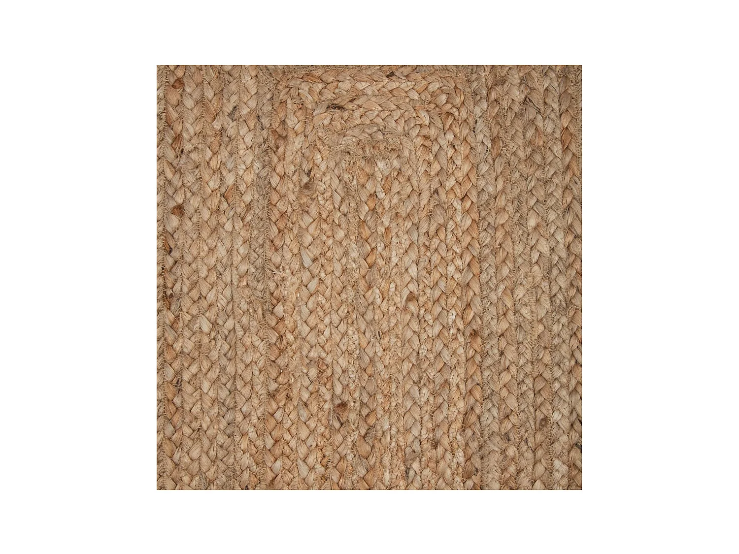 Tapis décoratif en Jute naturel 60 x 90 cm
