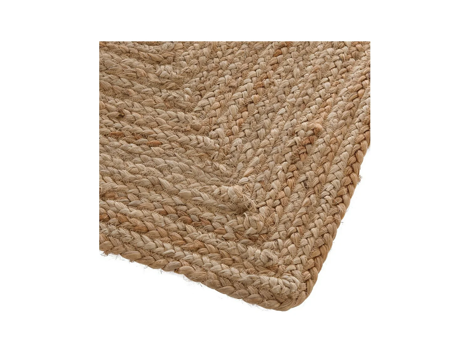 Tapis décoratif en Jute naturel 60 x 90 cm